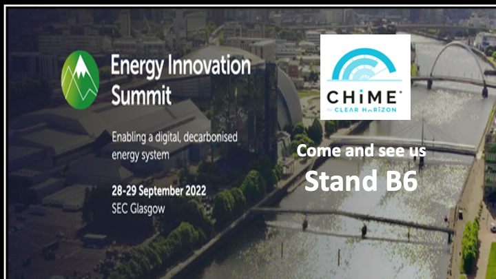 Chime will be presenting our latest innovations at the Energy Innovation Summit in Glasgow Sept 28th and 29th at the SEC Stand B6. Come and see us…